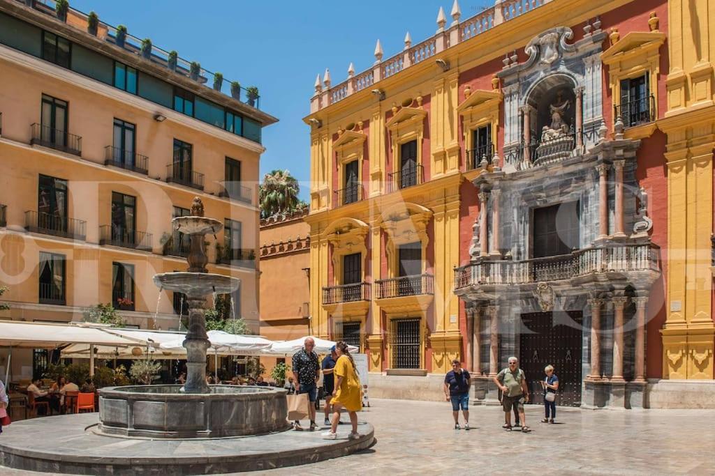 Apartment With Cathedral View & Terrace By Rems Malaga Luaran gambar