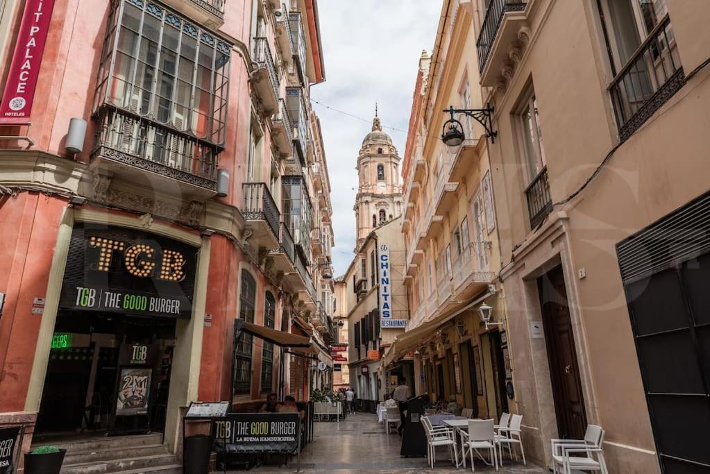 Apartment With Cathedral View & Terrace By Rems Malaga Luaran gambar